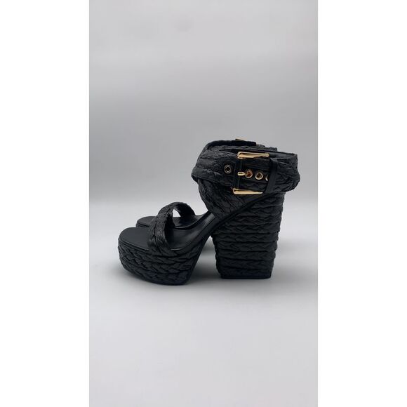 Michael Kors Shoes - Michael Kors Women Berkley High Platform Sandals Shoes Black 7.5